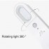 Hallway Night Light Wall Lights With 360    Rotatable Lamp Head 2700K Color Temperature USB Charging Night Light For Bedroom Living Room Office Black  warm light