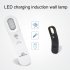 Hallway Night Light Wall Lights With 360    Rotatable Lamp Head 2700K Color Temperature USB Charging Night Light For Bedroom Living Room Office Black  warm light
