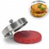 Hamburger Form  Presser For Cutletses Burger Maker Mould Meat Beef Grill Press Cutlets Silver