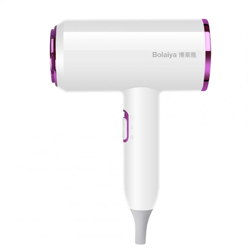 Hammer  Shape  Hair  Dryer Hot And Cold Air Negative Ion Hair Dryer For Household Dormitory White+rose purple