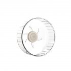 Hamster Exercise Wheel Acrylic Running Wheel Exerciser Chinchilla Treadmill Ultra Quiet Exercise Wheel Hamster Running Wheel