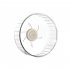 Hamster Exercise Wheel Acrylic Running Wheel Exerciser Chinchilla Treadmill Ultra Quiet Exercise Wheel Hamster Running Wheel For Gerbils Sugar Gliders Squirrels