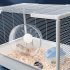 Hamster Exercise Wheel Acrylic Running Wheel Exerciser Chinchilla Treadmill Ultra Quiet Exercise Wheel Hamster Running Wheel For Gerbils Sugar Gliders Squirrels
