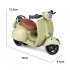 Hamster Motorcycle Toys For Guinea Pig Small Animal 360 Degree Rotating Light Electric Scooter Pets Supplies  Blue 