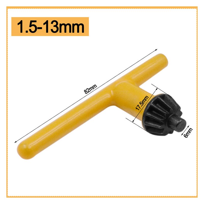 Hand Drill Key Wrench Key Power Tool Accessories Stainless Steel Drill Chuck Keys 1.5-13mm