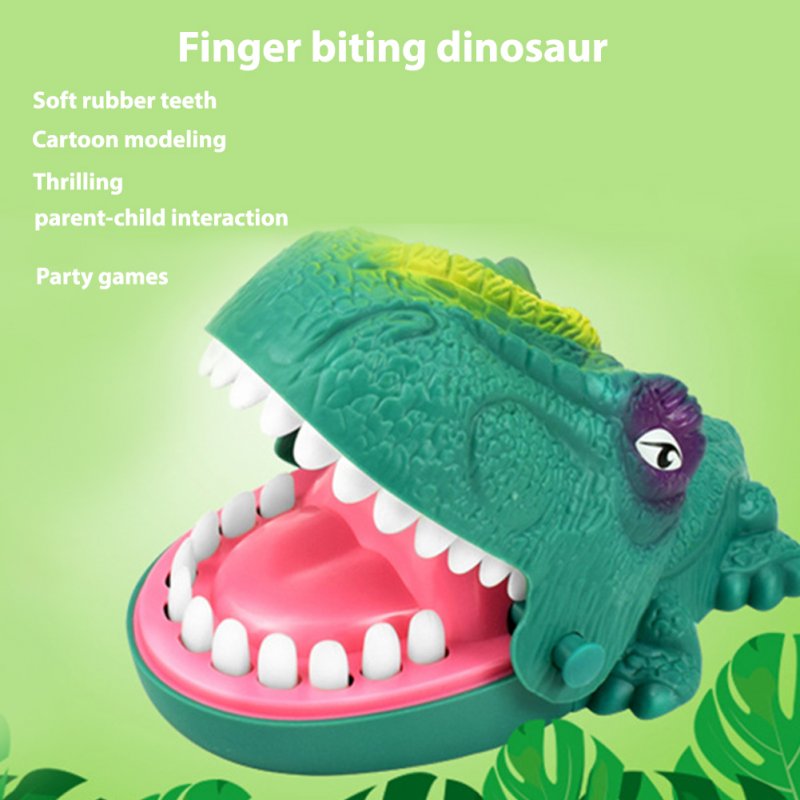 Hand Finger Biting Dinosaur Toy Parent-child Interactive Trick Game Funny Joke Prank Gift