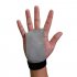 Hand Grip Synthetic Leather Gymnastics Palm Guard Protectors Glove Pull Up Bar Weight Lifting Glove M grey