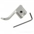 Hand Grip Thumb Grip up for Hot Shoe Finger Handle Buckle for Fuji Fujifilm X10 X100 X E1 X M1 XE 1 XE1  Silver