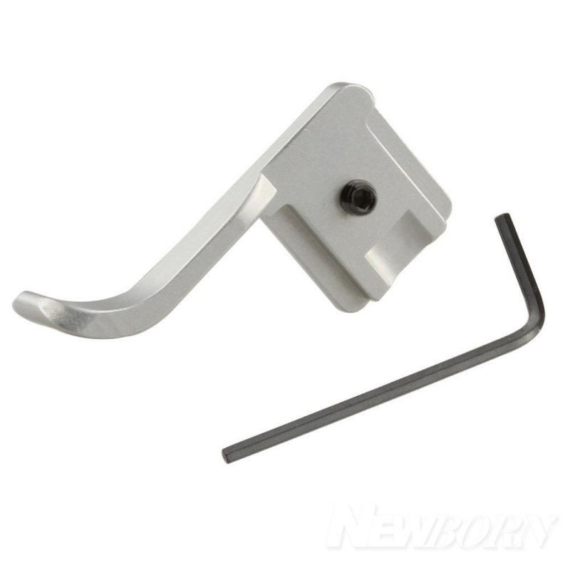 Hand Grip Thumb Grip up for Hot Shoe Finger Handle Buckle for Fuji Fujifilm X10 X100 X-E1 X-M1 XE-1 XE1  Silver
