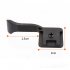 Hand Grip Thumb Grip up for Hot Shoe Finger Handle Buckle for Fuji Fujifilm X10 X100 X E1 X M1 XE 1 XE1  Silver