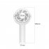 Hand Held Fan  3 Speeds Personal Mini Portable Fan  90    Rotation Adjustment Type c Charging Powerful Small Handheld Fan For Travel White