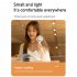 Hand Held Fan  3 Speeds Personal Mini Portable Fan  90    Rotation Adjustment Type c Charging Powerful Small Handheld Fan For Travel White