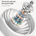 Hand Held Fan  3 Speeds Personal Mini Portable Fan  90    Rotation Adjustment Type c Charging Powerful Small Handheld Fan For Travel White