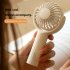 Hand Held Fan  3 Speeds Personal Mini Portable Fan  90    Rotation Adjustment Type c Charging Powerful Small Handheld Fan For Travel White