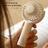 Hand Held Fan  3 Speeds Personal Mini Portable Fan  90    Rotation Adjustment Type c Charging Powerful Small Handheld Fan For Travel White