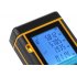 Hand Held Laser Distance Measure with 0 05 to 100 meter range for measuring distance  area and volumes  can take indirect measurements using Pythagorean Theorem
