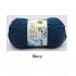 Hand Knitting Cotton Knitting Wool Doll Thread for Knitting Scarves Gloves Clothes Navy blue