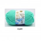Hand Knitting Cotton Knitting Wool Doll Thread for Knitting Scarves Gloves Clothes blue