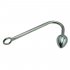 Hand Made Stainless Steel Anal Hook Available Change 3 Size Head for Anal Sex Adult BDSM Game Large 40mm