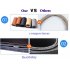 Hand Sewing Steering Wheel Cover Automotive Leather Steering Wheel Cover Handlebar Grip Car Steering Covers Gray leather gray line 36cm