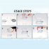 Hand Shaved Ice Machine Snow Cone Machine Household Manual Ice Crusher Multi Purpose Hand Shaved Ice Machine Ice Maker For Home Office Outdoor Camping transpare