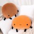 Hand Warmer Plush  Pillow  Toys Cute Potato shaped Soft Comfortable Sofa Cushion Practical New Years Birthday Gifts For Men Women Dark brown 35cm  with hand war