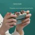 Hand Warmers Power Bank Pocket Size Double Sided Electric Hand Heater Rechargeable 5000mah Green