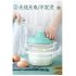Hand cranked Cream Whisk Egg Beater Baking Tools Blender Cream Stiring Foam Mixer Kitchen Tools green