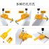 Hand held Hole  Punch Fixture Drill Guides High speed Steel Wood Drills 6 10mm Woodworking Tools Hole punch   7 piece drill bit