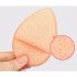 Hand plug Type Face Washing Puff Strong Absorption Honeycomb Pores Puff Makeup Remover for Women Beauty Cosmetic Tools Rose red