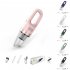 Handheld Car Vacuum Cleaner 5000Pa 120W High Power 36000 RPM USB Rechargeable Wet And Dry Cordless Vacuum Cleaner For Car Interior Desktop Home Cleaning White