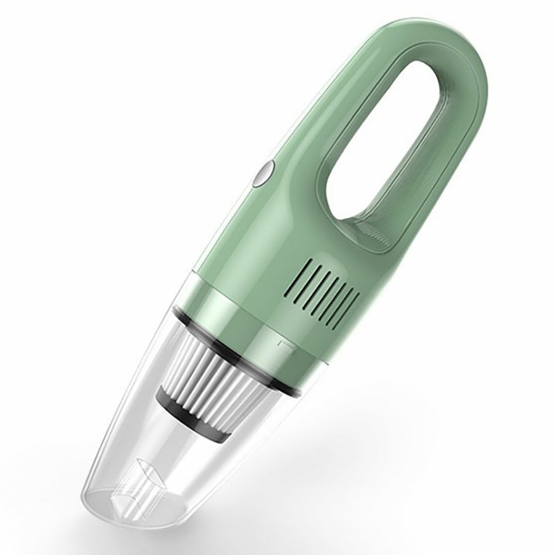 Handheld Car Vacuum Cleaner 5000Pa 120W High Power 36000 RPM USB Rechargeable Wet And Dry Cordless Vacuum Cleaner For Car Interior Desktop Home Cleaning fruit green