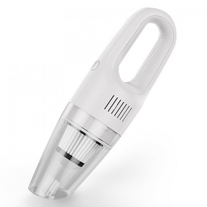 Handheld Car Vacuum Cleaner 5000Pa 120W High Power 36000 RPM USB Rechargeable Wet And Dry Cordless Vacuum Cleaner For Car Interior Desktop Home Cleaning White