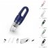 Handheld Car Vacuum Cleaner 5000Pa 120W High Power 36000 RPM USB Rechargeable Wet And Dry Cordless Vacuum Cleaner For Car Interior Desktop Home Cleaning blue