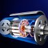Handheld Car Vacuum Cleaner 5000Pa 120W High Power 36000 RPM USB Rechargeable Wet And Dry Cordless Vacuum Cleaner For Car Interior Desktop Home Cleaning blue
