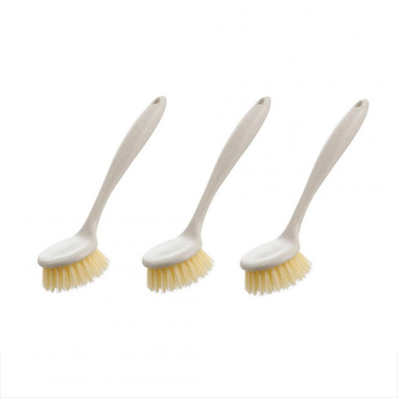 Plastic Kitchen Cleaning Dish Brush with Long Handle - China