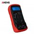 Handheld  Digital  Multimeter Xl830l Ac dc Voltage Detector Tester Measurement Tool red