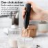 Handheld Electric Milk Frother Household Foam Maker Mini Blender For Coffee Frappe Latte Matcha Chocolate black