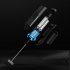 Handheld Electric Milk Frother Household Foam Maker Mini Blender For Coffee Frappe Latte Matcha Chocolate black