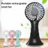 Handheld Fan Mini Pocket USB Rechargeable Small Electric Outdoor Portable Small Fan Sports Outdoor Supplies Pink Style