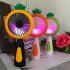 Handheld Fan USB Rechargeable Cooler with Night Light Table Desktop Cooling Fan Pink 19 5x9 5x4