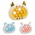 Handheld Game For Kids Quick Push Bubble Whack A Mole Game Stress Relief Autism Sensory Toys Birthday Gifts For Boys Girls Fawn  Chinese 