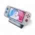 Handheld Gamepad Game Console Charger Base for Nintend Switch Mini  gray