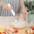 Handheld Kitchen Egg Beater Usb Charging Wireless Mini Electric Whisk Coffee Milk Mixer Black