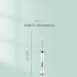 Handheld Kitchen Egg Beater Usb Charging Wireless Mini Electric Whisk Coffee Milk Mixer Black