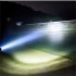 Handheld Led Solar Light 4 Mode Waterproof Usb Rechargeable Spotlight Camping Torch Black