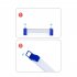 Handheld Light Wand LED Video Light 400 Lumens 1000mAh Rechargeable Mini Light Stick 3 Speed Adjustment Atmosphere Fill Light For Video Painting  Blu ray