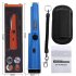 Handheld Metal Detector with Led Light Portable Ip66 Waterproof Dustproof Garden Detecting Tool Blue