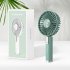 Handheld Mini Fan Usb Rechargeable 3 speed Adjustable Portable Mini Electric Fan For Work Travel Sports Cooking White