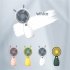 Handheld Mini Fan Usb Rechargeable Portable Lanyard Desktop Fan For Outdoor Camping Travel Hiking Long ears random color